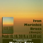 Poziv na predstavljanje knjige: “Kasne duge” 18/10/2019