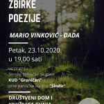 Predstavljanje zbirke poezije: Mario Vinković-Dada