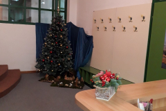 Božićni ugođaj u našoj knjižnici :)
