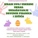 Uskrsni ukrasi i cvijeće od krep papira – radionice