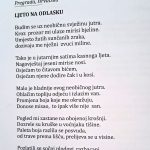 Sudjelovanje naše Pregračanka Marija Golubić na dva pjesnička recitala