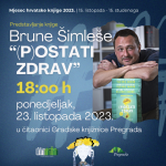 Predstavljanje knjige Brune Šimleše “(P)ostati zdrav” u Gradskoj knjižnici Pregrada
