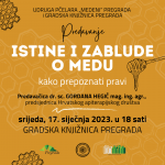 Predavanje “Istine i zablude o medu”