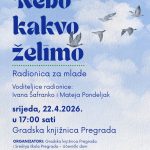Radionica “Nebo kakvo želimo” – Noć knjige 2026.