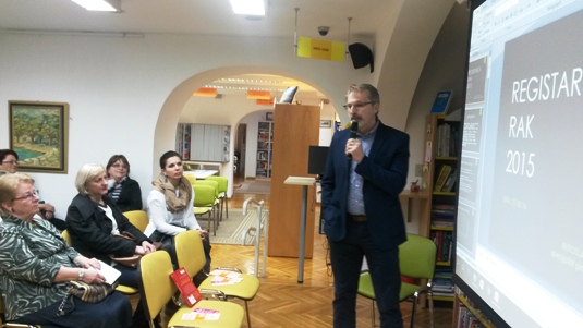 U SENJSKOJ KNJIŽNICI ODRŽANO PREDAVANJE  POJAVNOST MALIGNIH BOLESTI U GRADU SENJU.