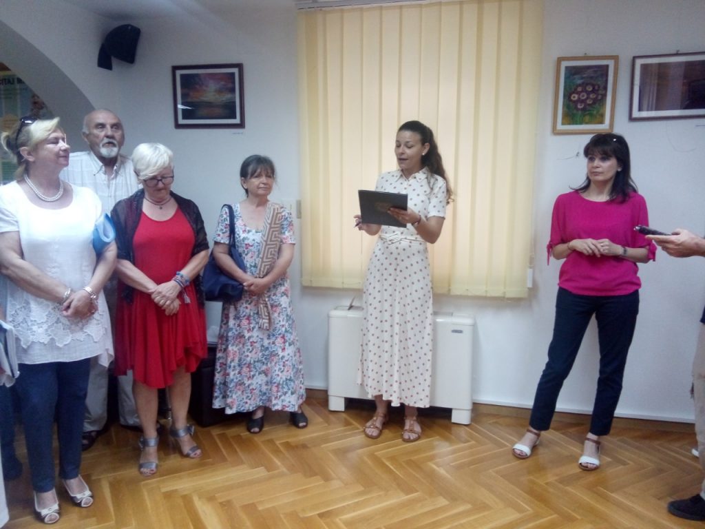 OTVORENA MATURANTSKA IZLOŽBA – JADRANKA VUKELIĆ „BOJE DUŠE“