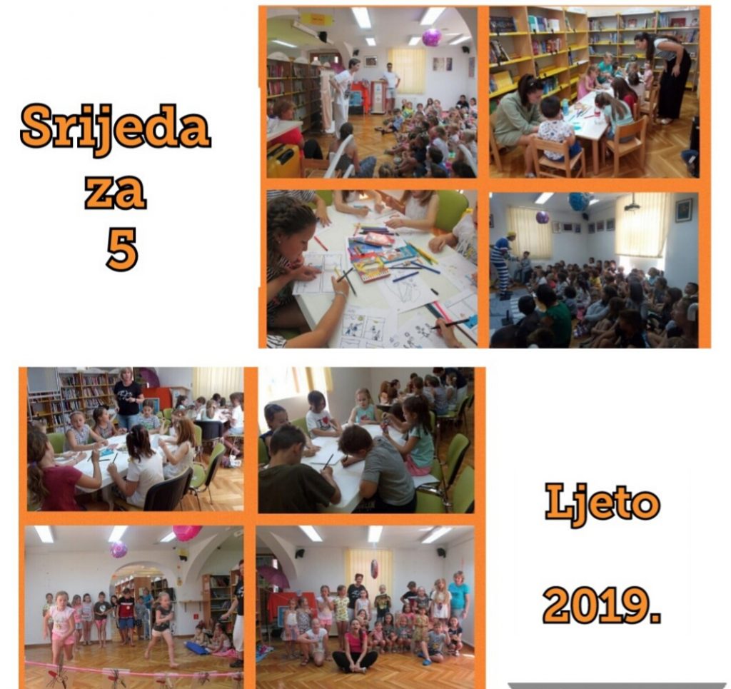 ZAVRŠEN CIKLUS DJEČJIH LJETNIH RADIONICA „SRIJEDA ZA 5“