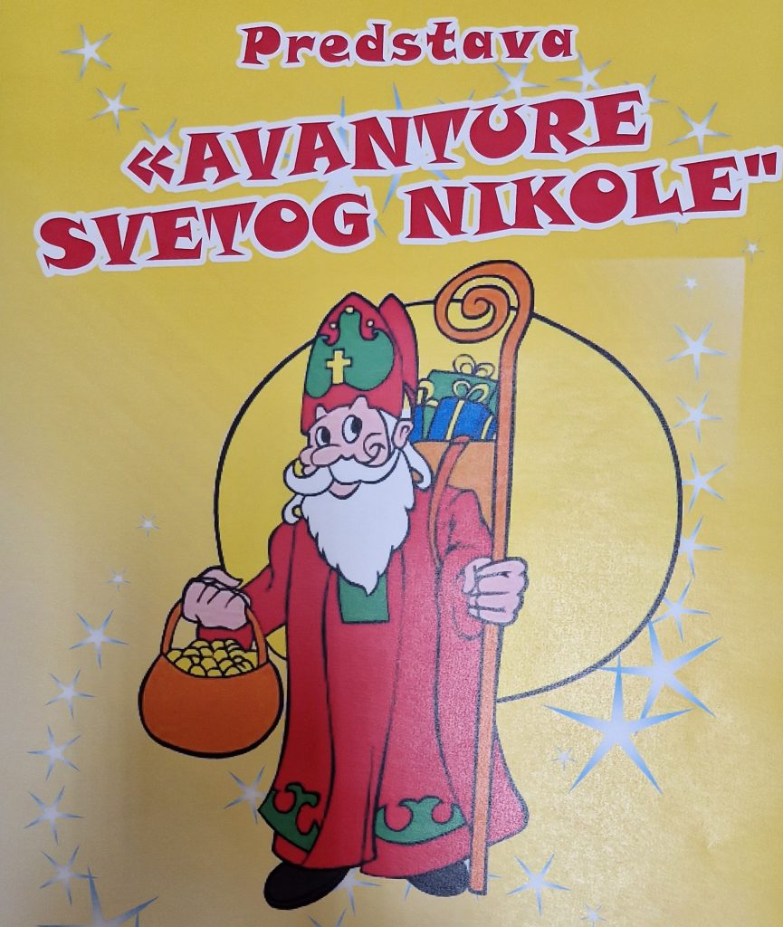 PREDSTAVA “AVANTURE SV.NIKOLE”-najava