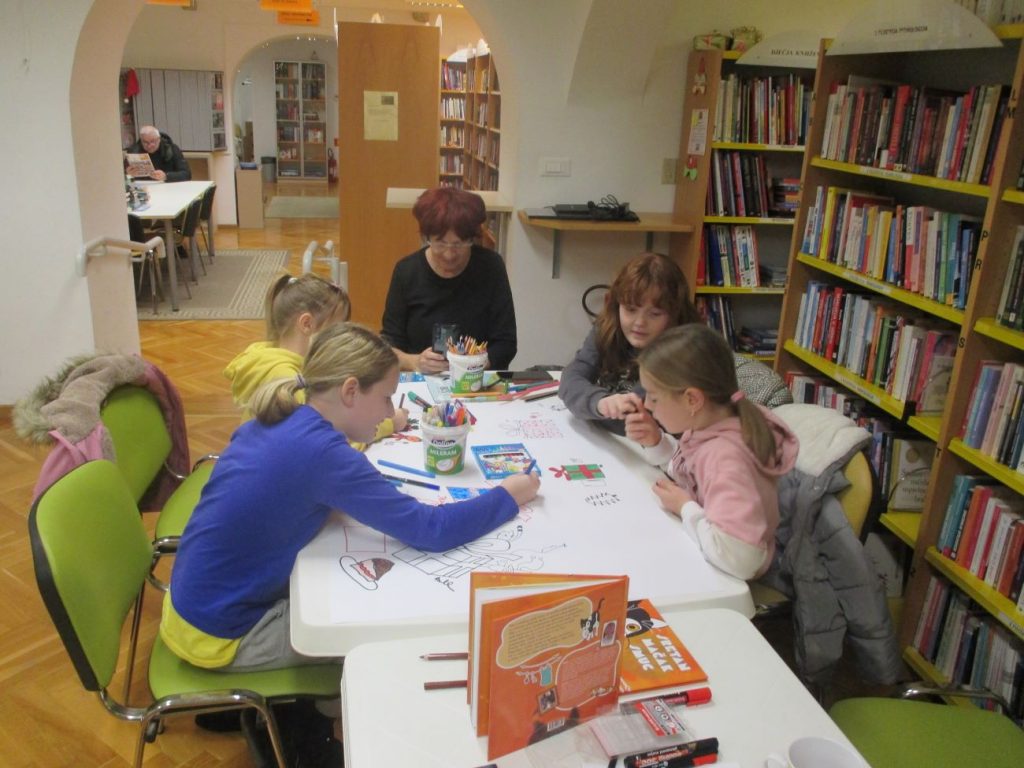 BOŽIĆNA RADIONICA U SENJSKOJ KNJIŽNICI