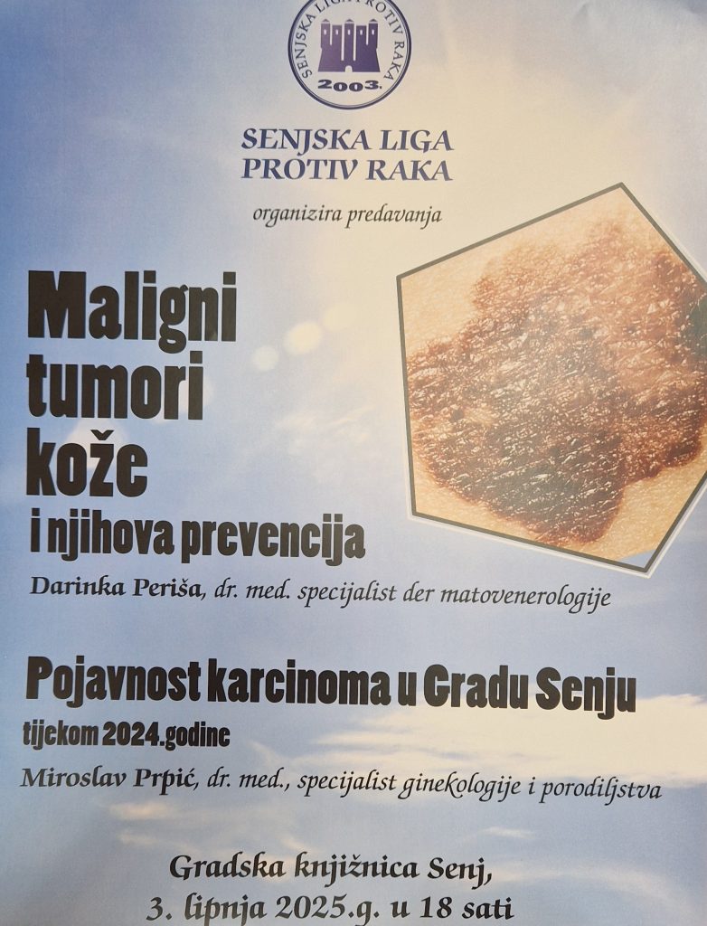 PREDAVANJE SENJSKE LIGE PROTIV RAKA