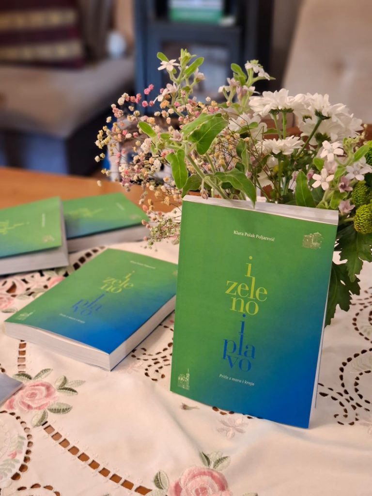 PREDSTAVLJANJE ZBIRKE PRIČA  „I ZELENO I PLAVO“ KLARE POLAK POLJAREVIĆ -najava