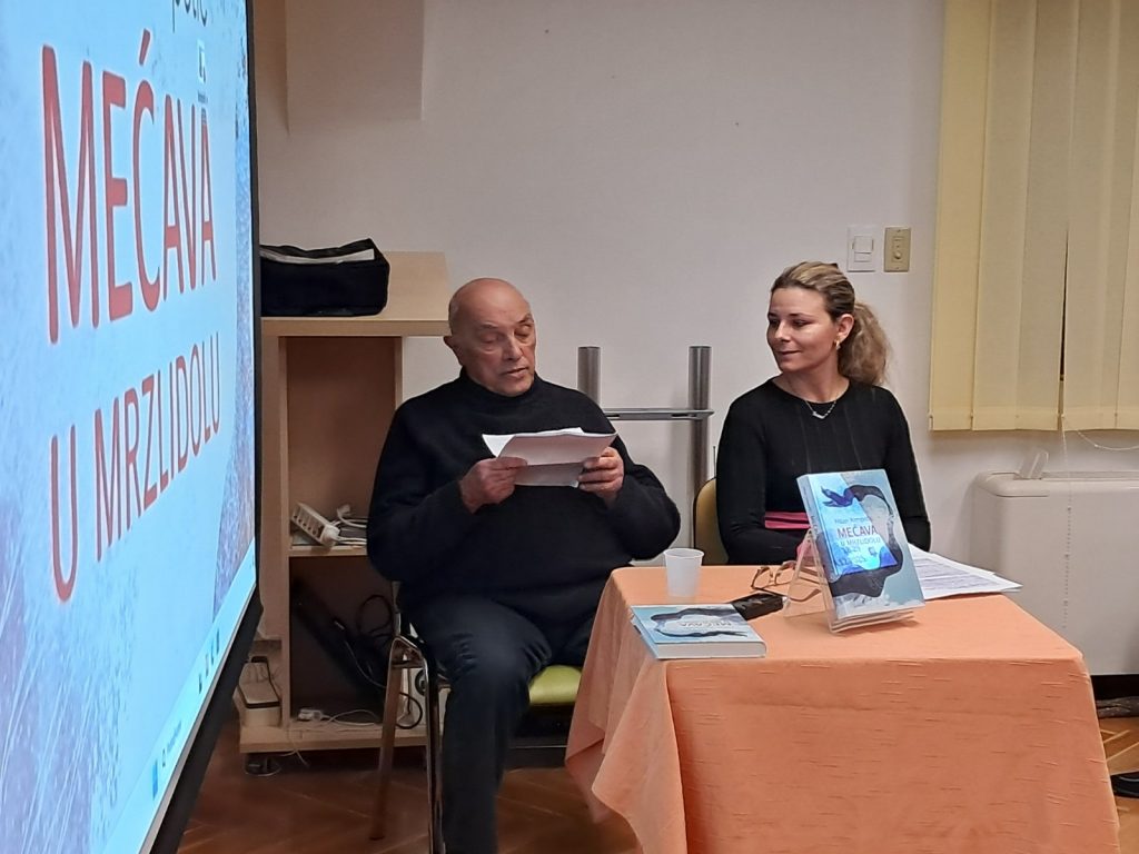 PREDSTAVLJANJE ROMANA “MEĆAVA U MRZLIDOLU” MILANA KRMPOTIĆA