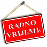 OBAVIJEST O RADNOM VREMENU